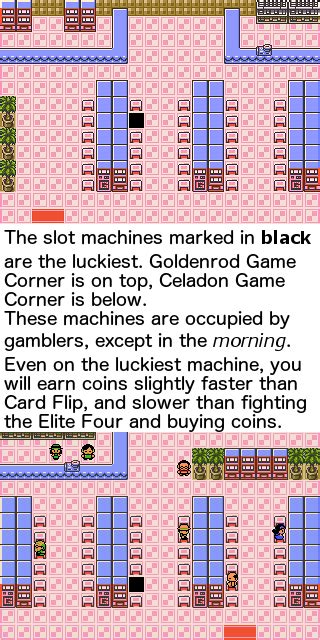 goldenrod game corner slots charmander